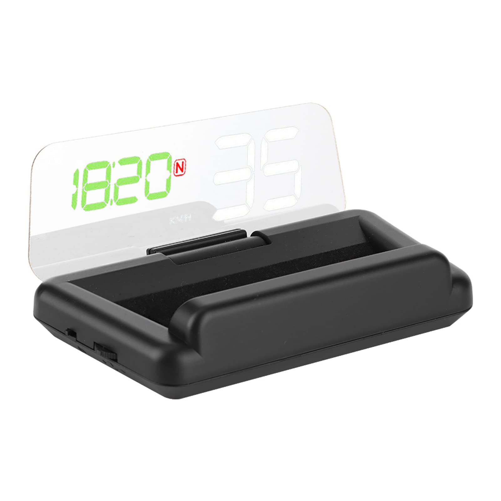 Monitor HUD GPS universal de 3,6 pulgadas HD para coches, camiones, SUV, proyector digital multifuncional T900 para velocidad, tiempo, voltaje, altitud y kilometraje, unidades MPH