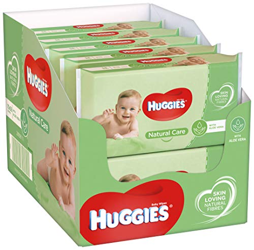 Huggies baby billendoekjes - Natural Care - 560 doekjes - Voordeelverpakking - Afbeelding 3