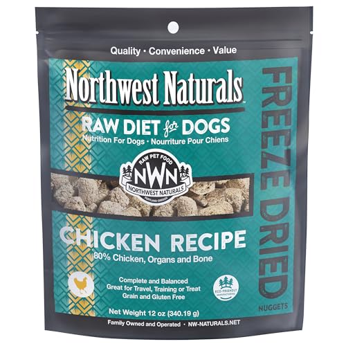 Northwest Naturals Freeze Dried Raw Dog Food Nuggets