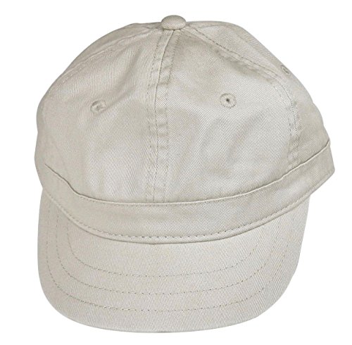 Big Accessories Women's Cotton Twill Cap, Short Bill Trucker/Baseball Style Hat - Stone, One Size Fits All.