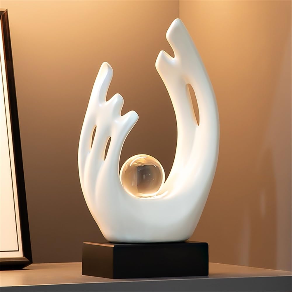 Rzeźba Ceramiczne ozdoby, dekoracja szafki na wino, światło, luksusowy salon, domowe biuro, sztuka i rzemiosło Dekoracje