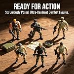 Toy Soldiers Army Men Army Toys Action Figures Playset for Boys Girls Child Children Unit Forces Combat Plaything,6pack