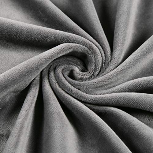 Dolcevida Womens Velour Sweatsuits Sets 2 Piece Tracksuits Outfits Full Zip Hoodie And Sweatpant Set Velvet Jogging Suit (Grey, L) #TOP5