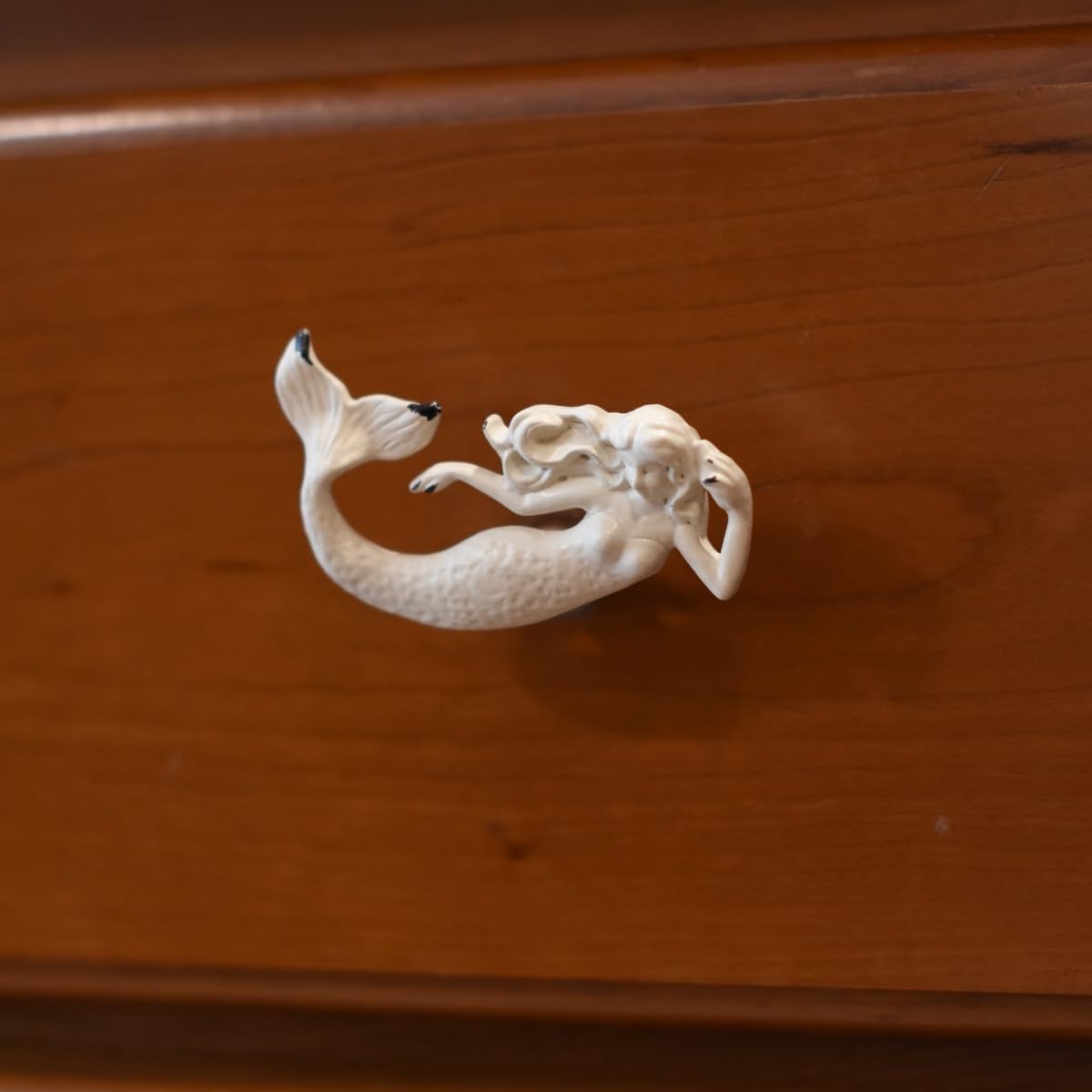 mermaid dresser handles TG,LLC Mermaid Metal Drawer Pull Knob – Coastal Beach Home Decor, Nautical  Decorative Cabinet Hardware for Kitchen, Dresser, and Coastal Rooms –  Unique Nautical Cabinet Knobs – White, Set of 1