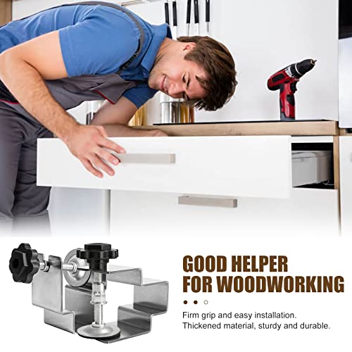 Cabinet Hardware Jig Clamp, 2 Pcs Drawer Fixing Clip For Cabinet Drawers With Dividers, Accurate And Fast Installation Of Drawer Front For Easy And Fast Installation (2) #TOP5