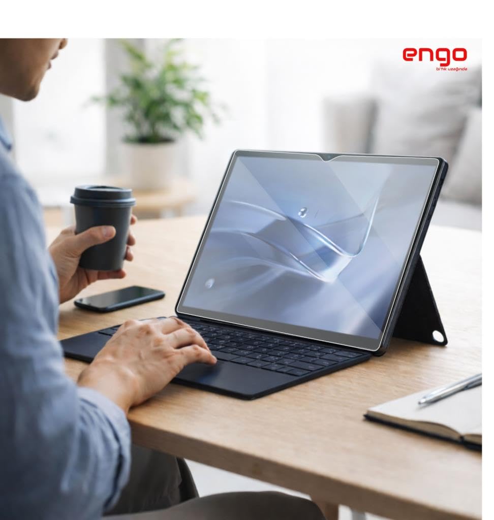 Engo Honor Pad X8b 11 İnç İle Uyumlu Mat Ekran Koruyucu 9h Temperli Kırılmaz Esnek Nano Cam, Parmak İzi Bırakmayan Yansıma Ve Parlama Önleyici Koruma