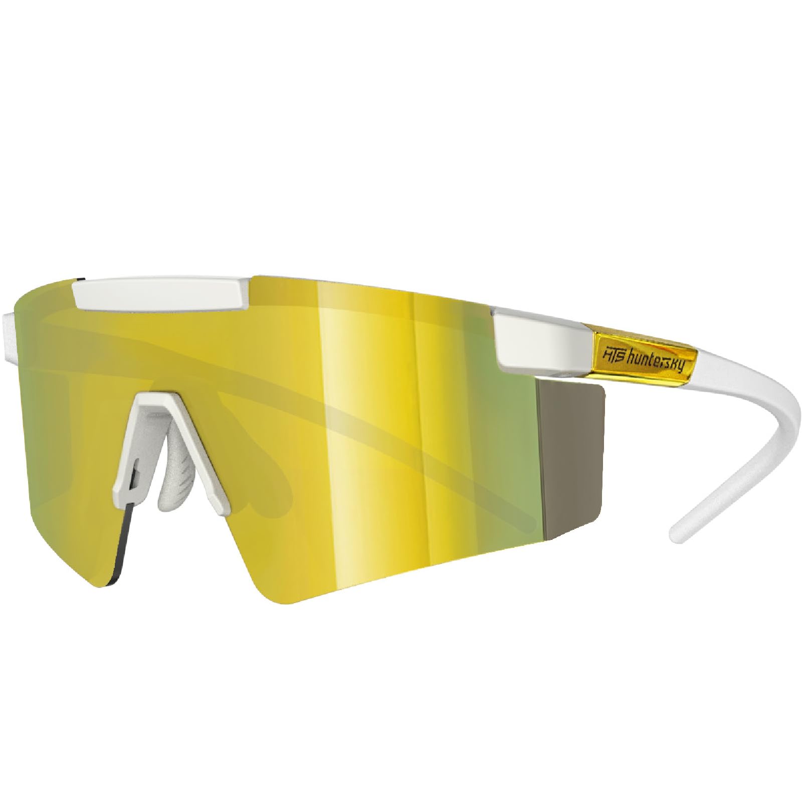 HTS HUNTERSKY Huntersky Z87 UV400 Occhiali da sole per uomo e donna, per corsa, ciclismo, baseball, sport all'aria aperta