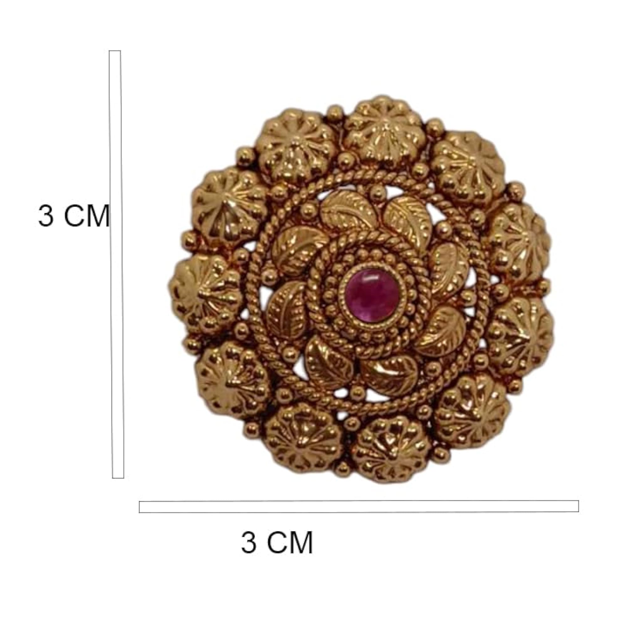 Women's Elegant DK Ring, Stylish Design