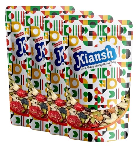 Image of Kiansh Dry fruits Nuts And Seeds (Dried Trail Mix /Breakfast Mix, 800g)