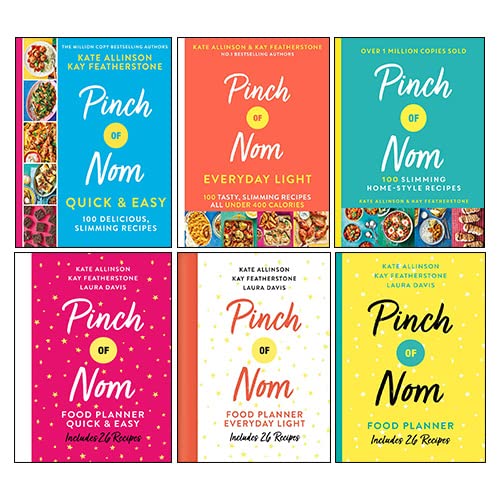 Buy Pinch of Nom Food Planner & Pinch of Nom Collection 6 Books Set By