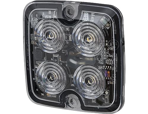 Image of Buyers Products, 2in. LED Emergency Warning Flash Work Truck Strobe Light, Light Type LED, Lens Color Clear, Included (qty.) 1 Model# 8892141