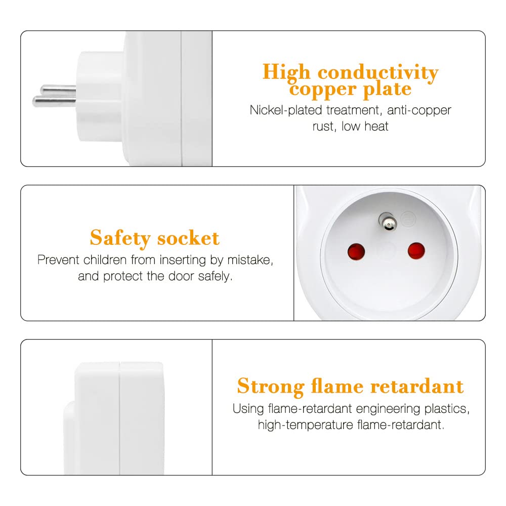 Thermostat Prise 220V pour Terrarium, avec Sonde, Régulateur de Température Numérique pour Chauffage et Refroidissement (Lumière Bleue)