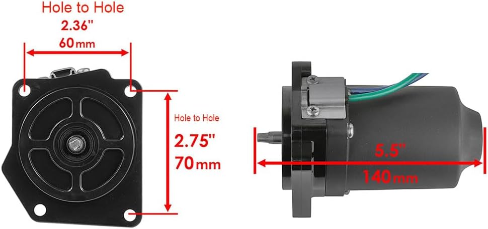 LLD Motor for Yamaha Outboard Tilt Trim Motor F75 F90 75 90 HP 6D8-43880-01-00 6D8-43880-08-00 6D8-43880-09-00