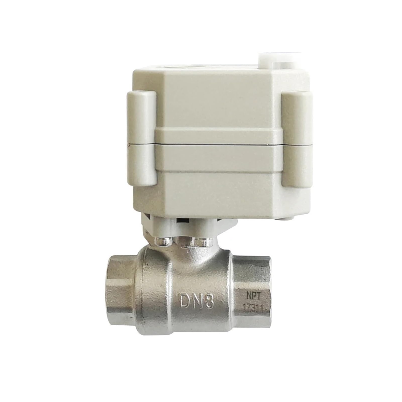 YPEZASDLW DN8 Normal Close/Open Valve AC/DC9V-24V 2/5 Wires Electric Shut Off Power Failure Safe Replace Solenoid(Cr202 Normally Open,BSP)