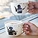 STAR WARS Princess Leia and Han Solo Coffee Latte Mug Set - I Love You, I Know - Cute Pinache Design - Great for Couples and Fans