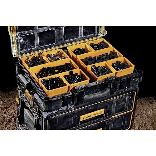 Dewalt Toughsystem Tool Organizer, 2.0 Full-Size, 10 Compartments (Dwst08040) #TOP6