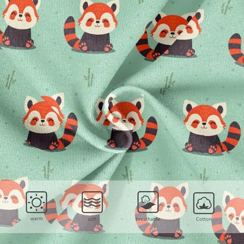 Girls' Underwear Red Panda Cotton Stretch Comfort Toddler Panties3