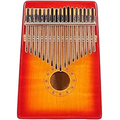 EIERFSKIOT Kalimba Piano à Pouce Marimba Érable Débutant Piano 17 Touches Piano À Pouce avec Manchon De Protection… - Les Beatles, Paul McCartney, John Lennon, RIngo Starr, George Harrison