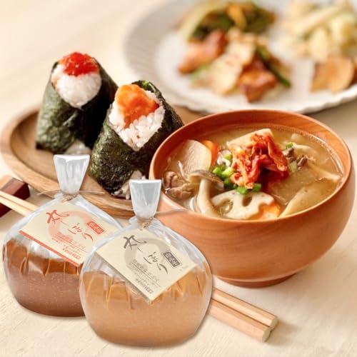 えちごいち味噌 丸しぼり 1.5kg×2個入(赤みそ・白みそ各1個入)無添加生みそ 国産大豆 味噌 新潟 越後一