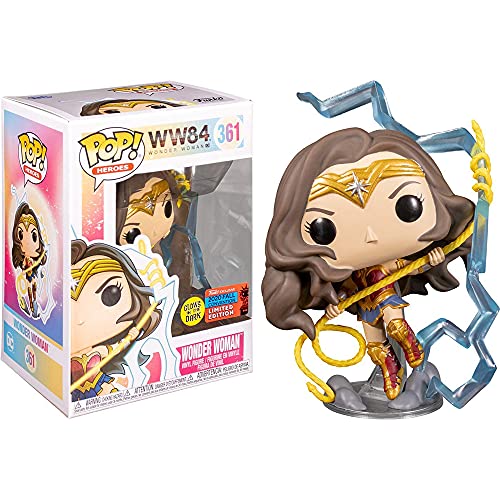 Funko POP! Heroes WW84 #361 - Wonder Woman GITD NYCC 2020 Shared Exclusive