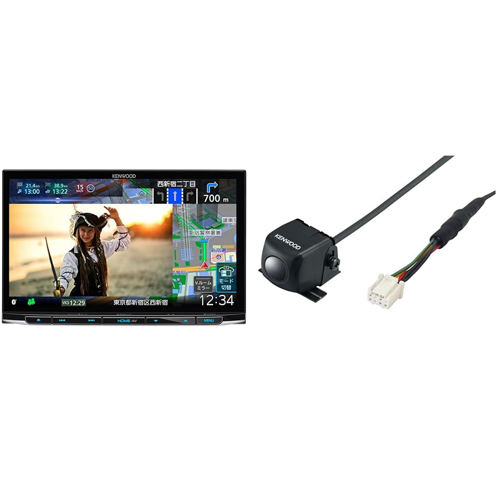 Amazon | 【セット買い】ケンウッド(KENWOOD) カーナビ 彩速高精細HD