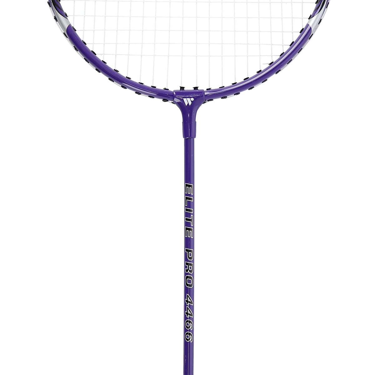 Wish Alumtec Badminton Racket Set 4466 2 Purple Rackets 3 Shuttlecocks Net Lines