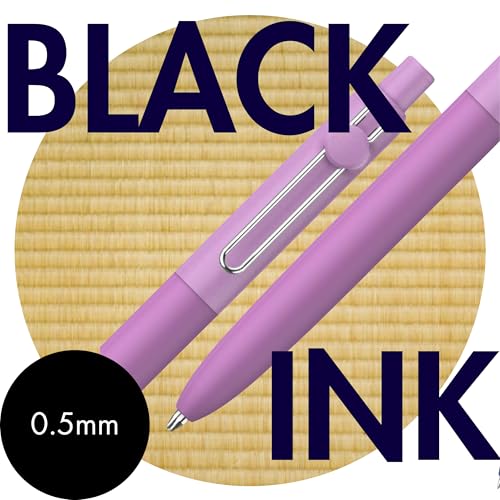 Set de 4 bolígrafos retráctiles gel punta fina negro miniatura 4