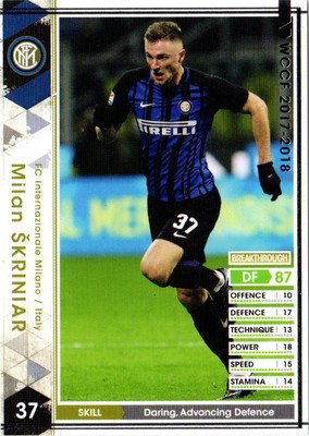 Amazon.co.jp: WCCF【17-18 Ver.2.0 / A26】ミラン・シュクリニアル(BT