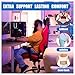 BALAPET Ultra Soft Gaming Chair Cushion for Long Sitting Gamers,Tailbone Pain Reduce Cushion for Office Chair(Black)