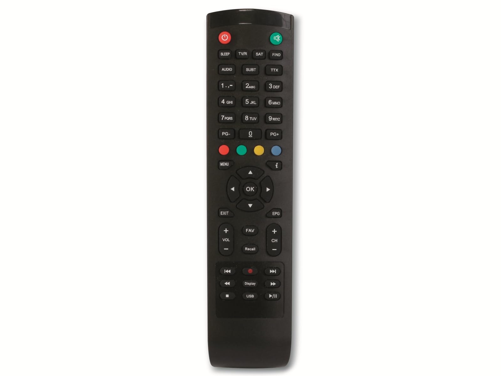 Ankaro AVA Récepteur satellite numérique UHD 4K DVB-S2X H.265 avec enregistrement USB noir
