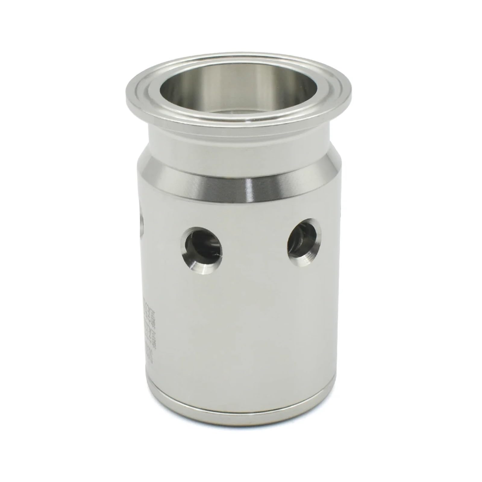 Válvula de seguridad Tri Clamp Válvula de seguridad 1,5" y 2", tres abrazaderas, 1-3 bar, reductora presión ajustable acero inoxidable(Ferrule OD 50.5mm,2 Bar)