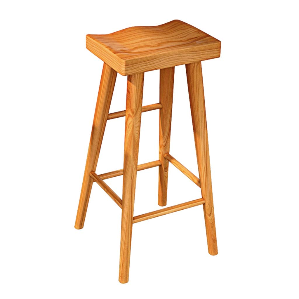 Tabourets de bar en bois ergonomiques pour corriger la posture autour de l'îlot