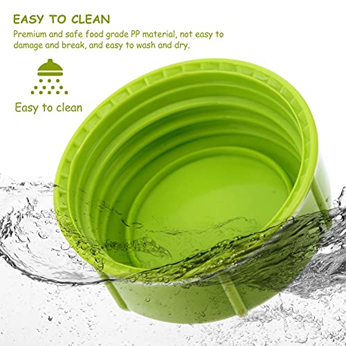 Baby Milk Bottle Lids Cover: Mam Bottles Water Newborn Breast Pump Storage Holder Hot Feeding Cup Breastfeeding Covers 10Pcs #TOP7
