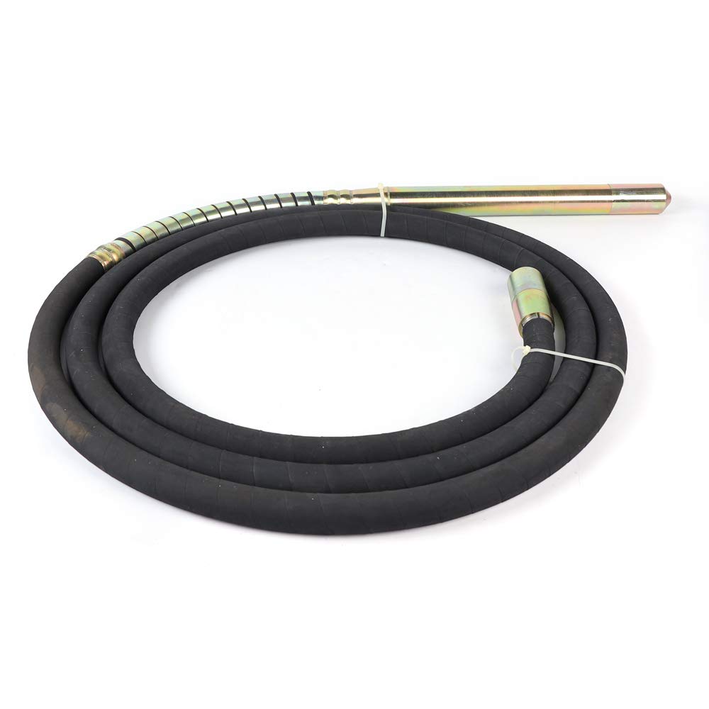 Agitatore elettrico per calcestruzzo, 6 m, 1500 W, con una sola mano, 2800 giri/min, vibratore interno, per calcestruzzo, per interni