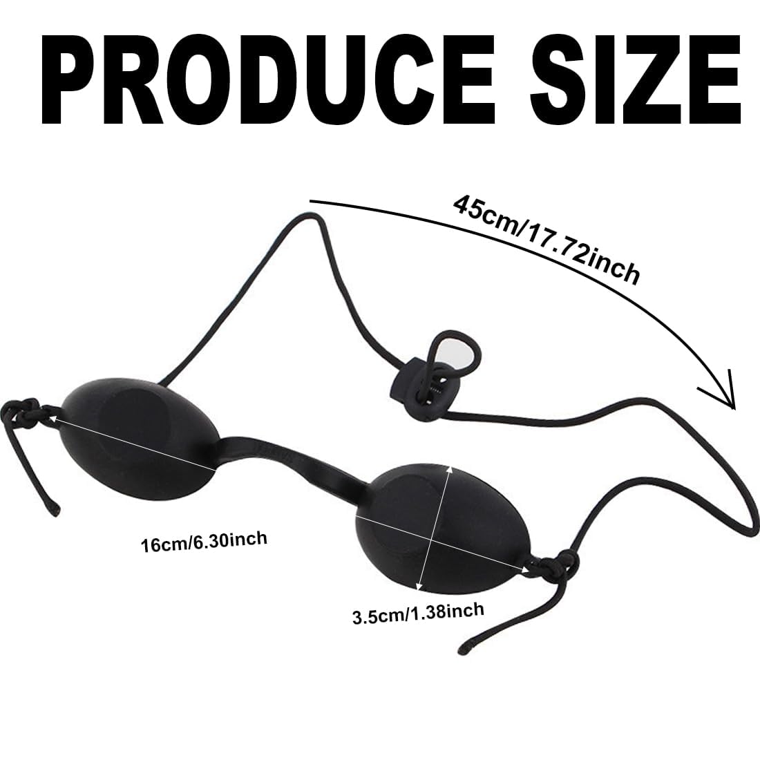 Gafas para tumbona, protección ocular de bronceado para mujer, 4 piezas