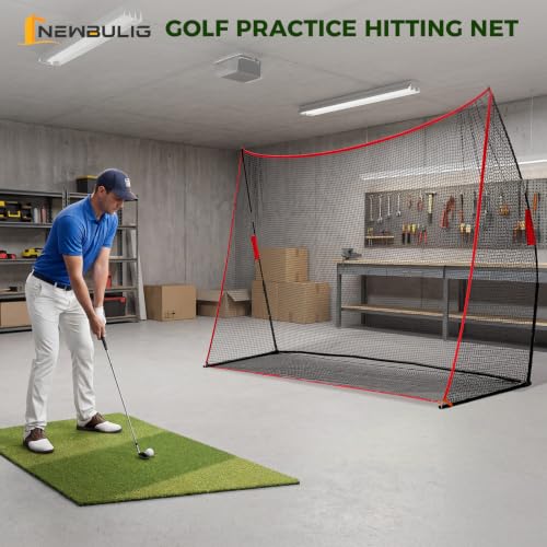 DUMOS 10x7ft Golf Net Red