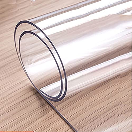 Nappe transparente PVC écologique 1.5mm film de protection meuble verre souple 130x240