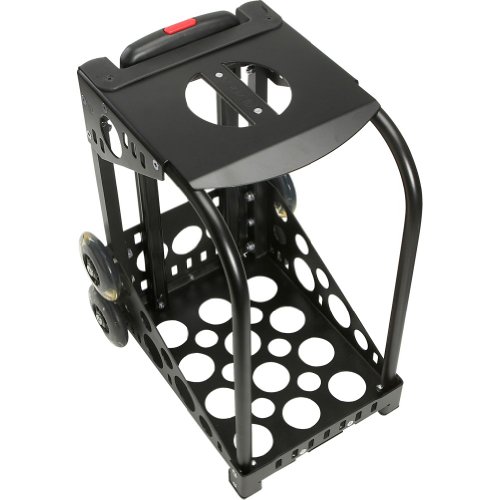 Zuca Sport Red Aluminum Alloy Frame With Flashing Dual Wheels, Nylon Feet, 39.5-Inch Telescoping Handle, Chrome-Plated Screws, And Nylon Aircraft Lock Nuts #TOP4