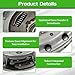 munirater 6DCT250, DPS6 Transmission Clutch Kit with Clutch Fork Kit Replacement for Focus 2012-2019, Replacement for B-MAX 2012-2019