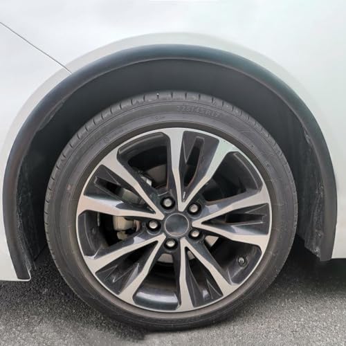 Garde-boue de roue pour auto évite les rayures du passage de roue noir - 3
