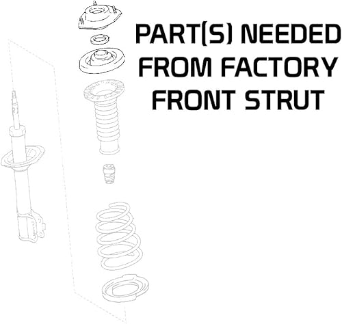 Miniatura 6 de Godspeed MRS1692-A MonoRS - Kit de bajada de suspensión de coilover con 32 ajustes de amortiguación, altura de conducción ajustable, compatible con