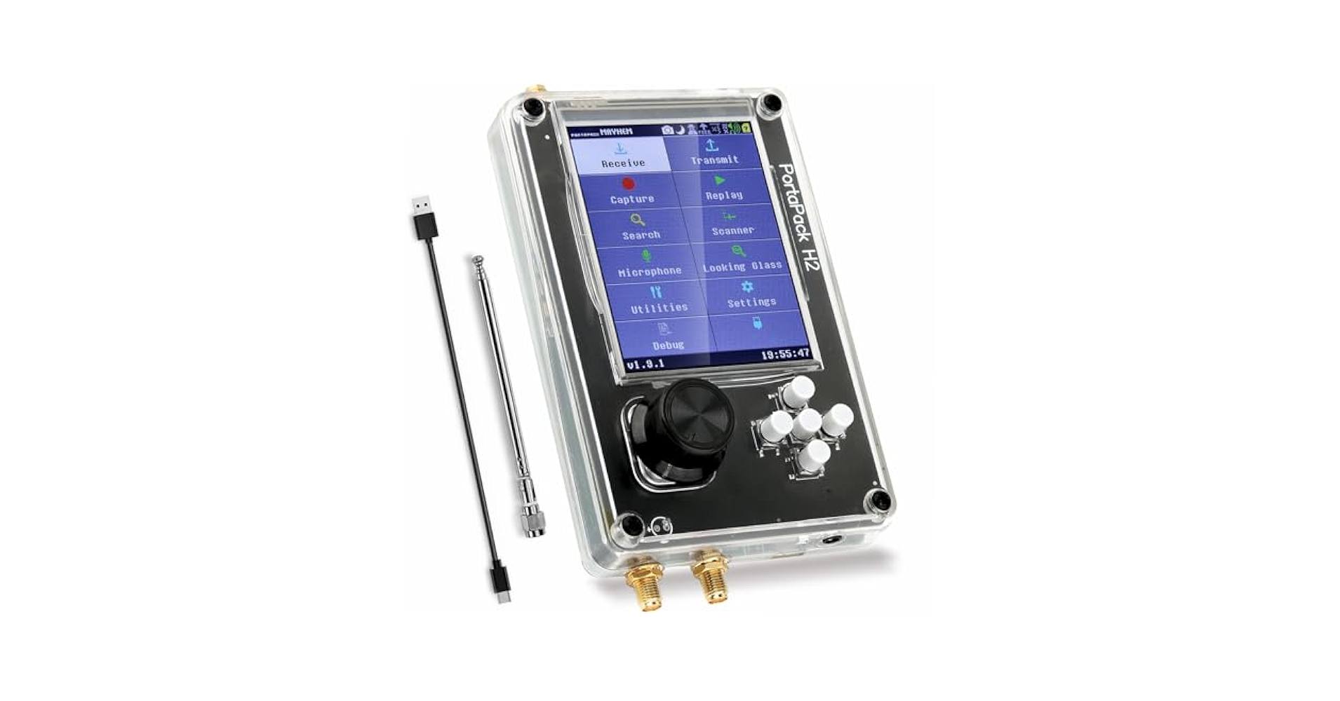 Hack RF Portapack H2 plus アンテナセット(6種) Amazon.com: Portapack H2 Software Defined Radio Kit with