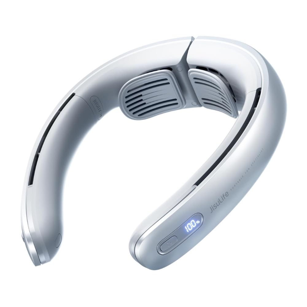 Amazon.com: JISULIFE Portable Neck Fan, Upgraded 100 Speeds