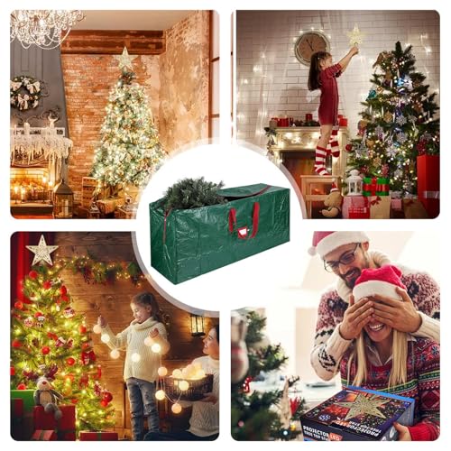 Bolsa de árbol de Navidad artificial con asas para apartamento 5