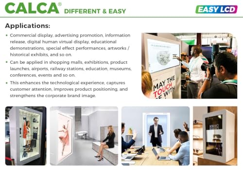 Image of 86-inch Smart Holographic Cabin Display, LCD Transparent Showcase /3D Holography Box, 3860x2160 UHD 120Hz, 10-Point Touch, USB /HDMI