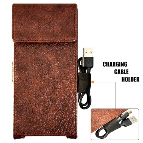 Image of ZAOMA Shock Proof Pouch Case Wallet Cover Protector Compatible for Ambrane 27000mAh Power Bank, Stylo Pro 20W Fast Charging with Loop (PBPLOOP DBRW005)