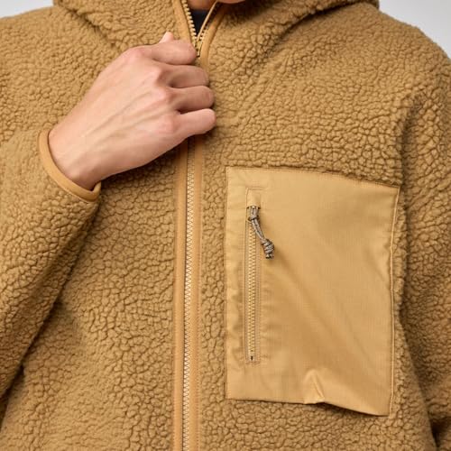 Fjällräven Damen Vardag Pile Fleece Long Jacke, Black, M