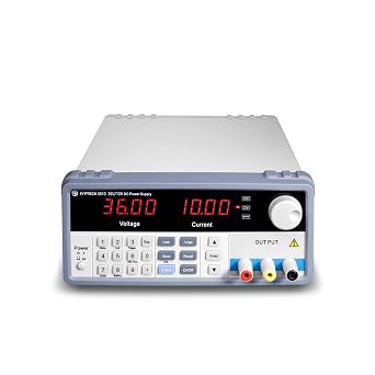 DC Power Supply Variable, Professional Programmable DC Bench Power Supply 36V 10A 60V 5A Digital Regulated Switching Adjustable Laboratory Power Source for laboratory, school, repair, electrolyzation