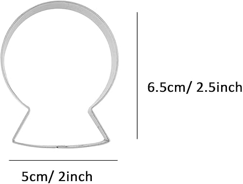Miniatura 2 de Cortador de galletas de globo de nieve de bola
