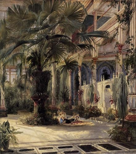 Peinture Karl Blechen Potsdam pour habiller un grand mur de bureau vide